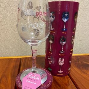 Princess wine glass